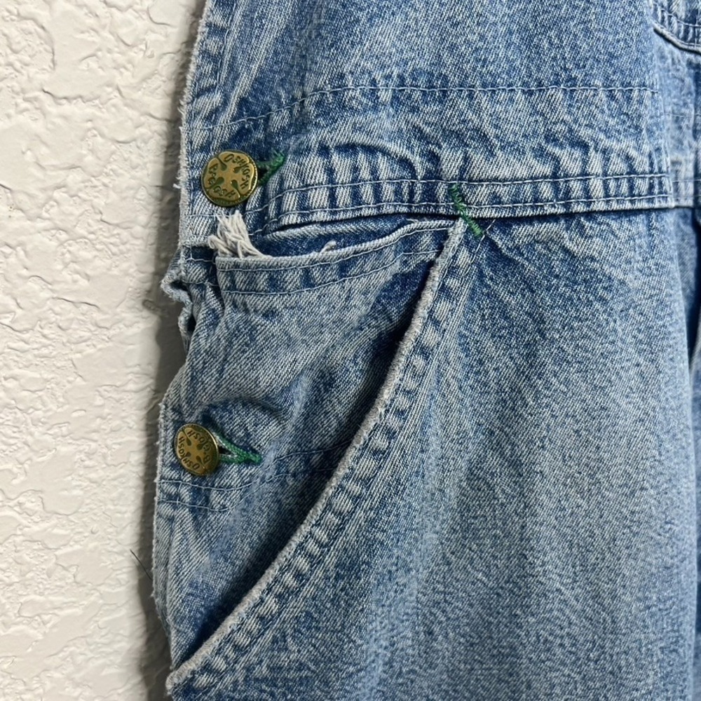 Vintage OshKosh B'Gosh Denim Overalls Union Made / Vestbak / Sanforized / USA - Picture 11 of 16